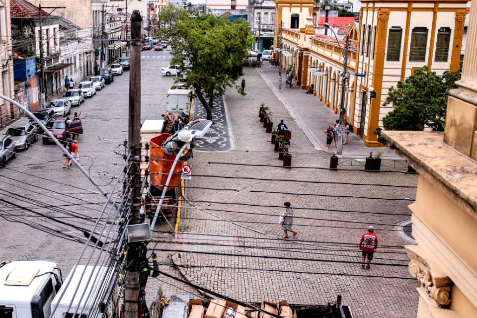 13.04.2018 Iluminação ornamental do Mercado Público - Fotos Gustavo Mansur