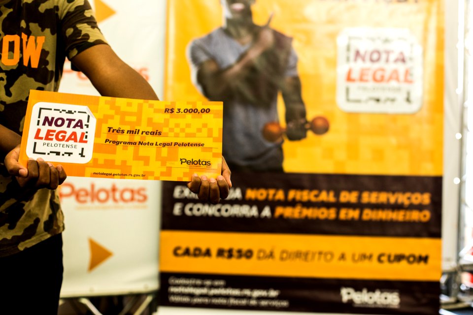 03.04.2019 - Prefeita Paula Mascarenhas realiza a entrega simbólica do prêmio do Nota Legal - Foto: Gustavo Vara