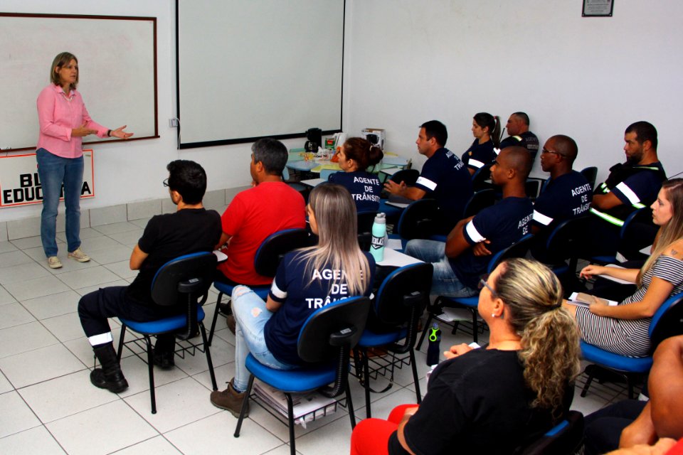 16.03.2018 - Gab Prefeita - Encontro com Agentes de Trânsito - Foto Marcel Avila