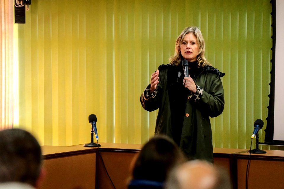 18.06.2018 Prefeita Paula palestra na Câmara de Caxias Pacto Pelotas pela Paz - Fotos Gustavo Mansur