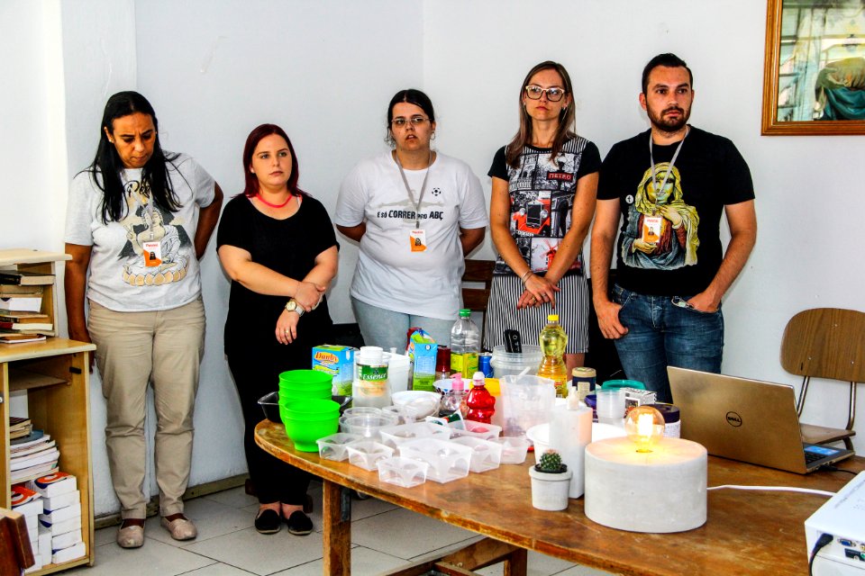 25.01.2018 - Oficina com as detentas do presídio - Estratégias Segunda Chance, Pacto Pelotas Pela Paz