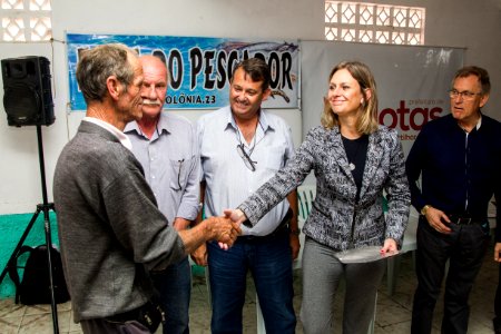 12.04.2019 - Prefeita Paula Mascarenhas e o vice Idemar Barz participam da lançamento da Festa do Peixe - Foto: Gustavo Vara