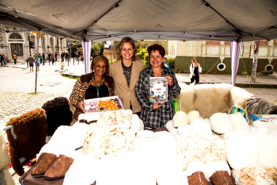 11.05.2019 - Prefeita Paula Mascarenhas participa do aniversário de 5 anos do Mercado das Pulgas - Foto: Gustavo Vara