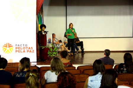 15.03.2018 - Gab Prefeita - Palestra Aprendizagem socioemocional na escola - Foto Marcel Avila