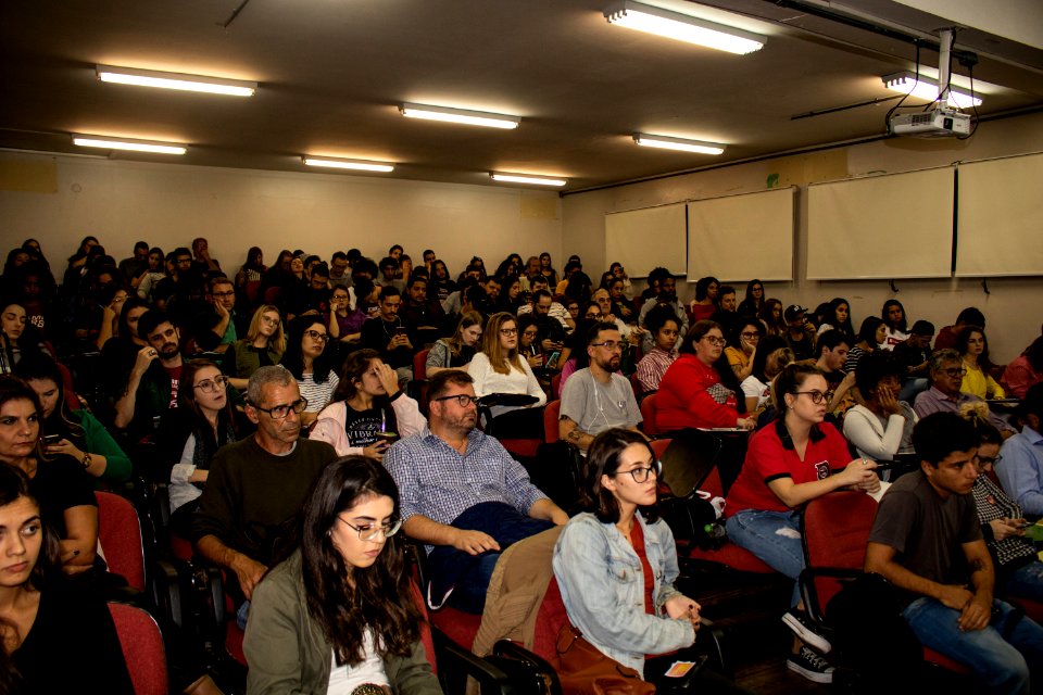 06.05.2019 - Seminário sobre Fake News com a jornalista Tais Seibit - Foto Michel Corvello