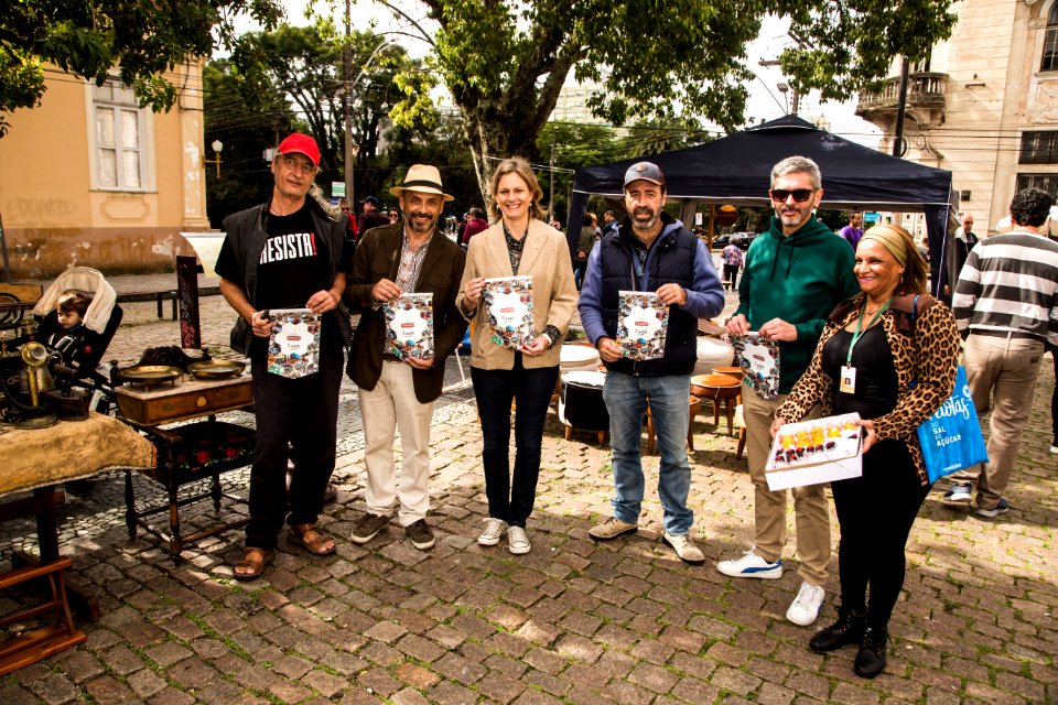11.05.2019 - Prefeita Paula Mascarenhas participa do aniversário de 5 anos do Mercado das Pulgas - Foto: Gustavo Vara