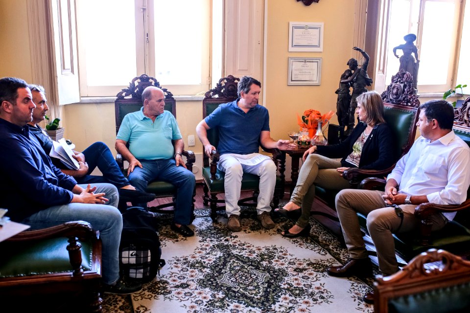 12.03.2018 Pref. Paula recebimento de ofício de emenda parlamentar Dep Danrlei - Fotos Gustavo Mansur