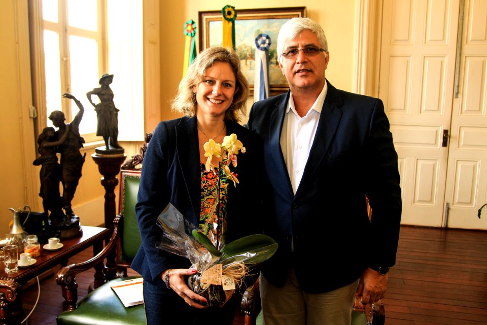 04.01.2019 - Prefeita Paula Mascarenhas anuncia o novo Secretário de Desenvolvimento,  Turismo e Inovação, Gilmar Bazanella - Foto: Gustavo Vara