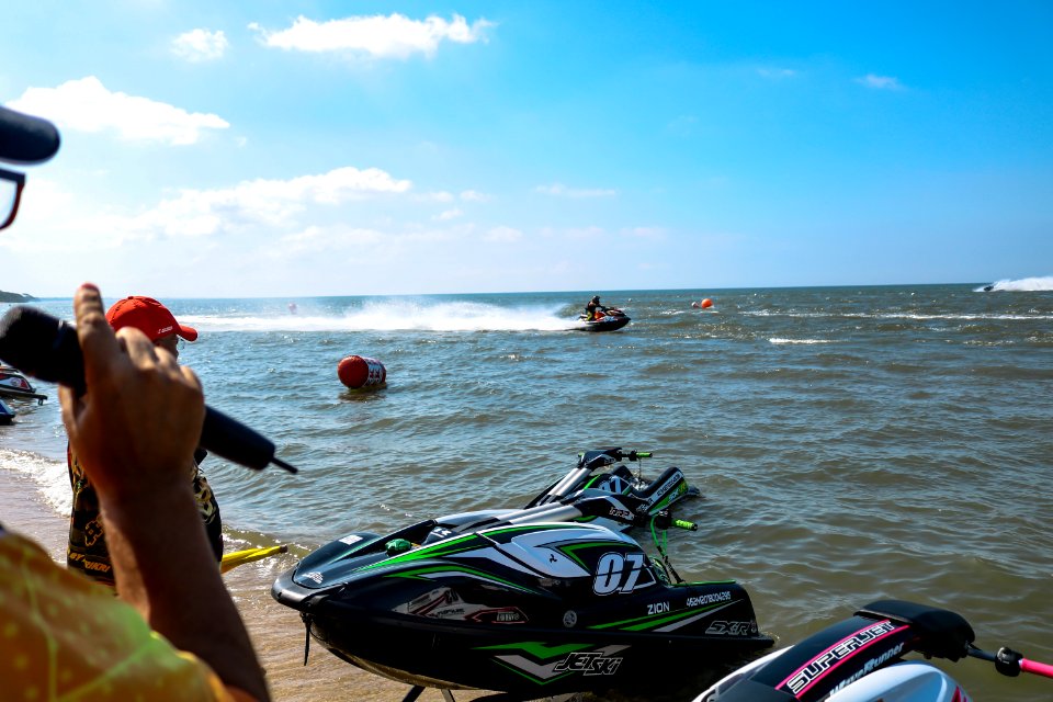 14.04.2019 - Prefeita Paula Mascarenhas prestigia Campeonato Gaúcho de Jetski no Laranjal - Foto Michel Corvello