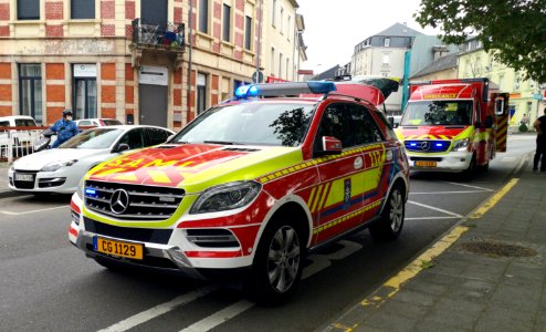 Mercedes GLE & Mercedes Sprinter SAMU Luxembourg