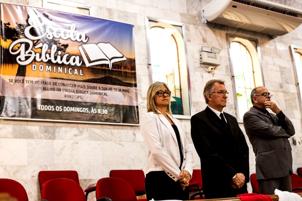 08.12.2018 - Vice prefeito Idemar Barz participa do culto de ação de graças comemorando 78 anos da Igreja Assembleia de Deus - Foto: Gustavo Vara