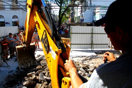 06.04.2018 - SEPLAG - Inicio das obras no calçadão - Foto Marcel Avila (6)