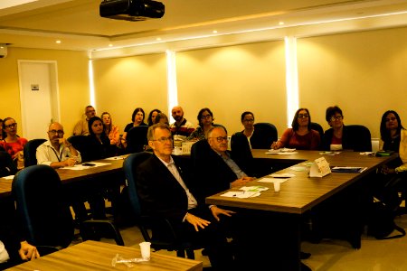 26.03.2019 - Idemar Barz representa prefeita no encontro da Famurs sobre prêmio Boas Praticas - Foto Michel Corvello