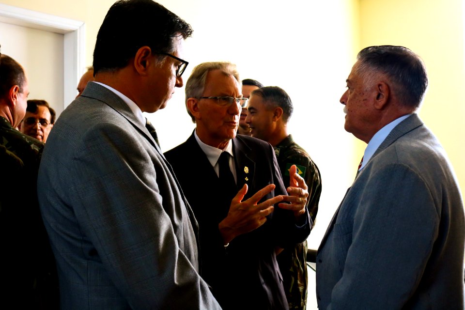 29.03.2019 - Vice-prefeito Idemar Barz na solenidade do 25°Aniversário do Posto Médico de Guarnição - Foto Michel Corvello