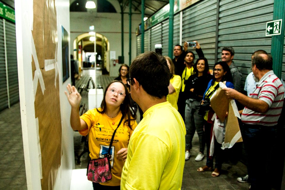 21.03.2019 - Prefeita Paula Mascarenhas prestigia a abertura da exposição de fotos ‘Transformando Olhares’, da Semana de Conscientização e Orientação sobre Síndrome de Down - Foto: Gustavo Vara