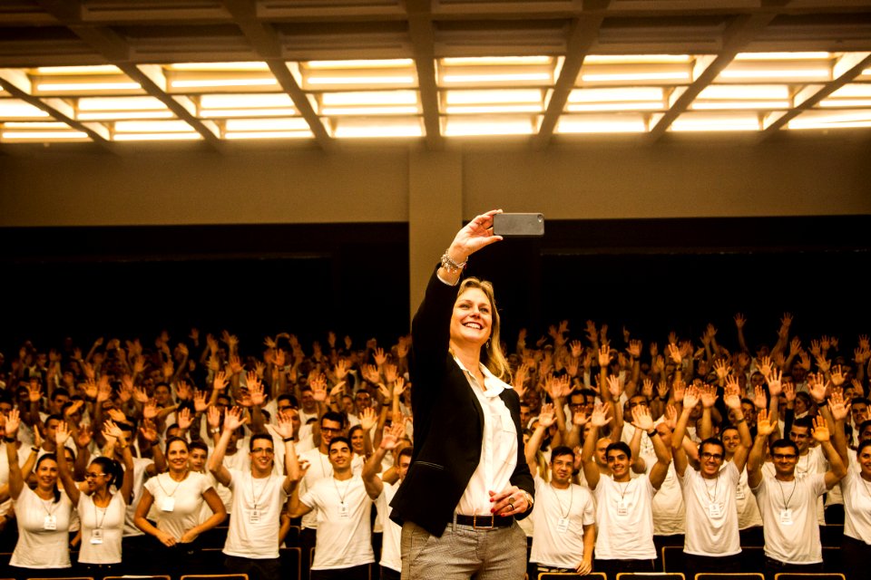 29.04.2019 - Prefeita Paula Mascarenhas realiza palestra para alunos do curso de formação profissional na Academia de Polícia Civil, em Porto Alegre - Foto: Gustavo Vara