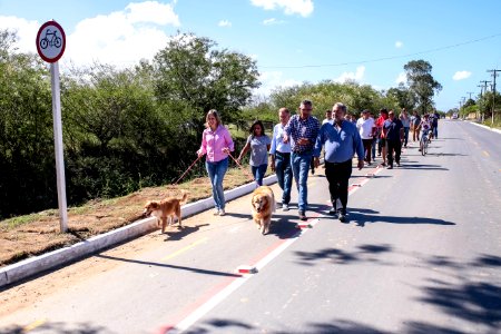 16.03.2018 Entrega trecho Ildefonso Simões Lopes - Fotos Gustavo Mansur