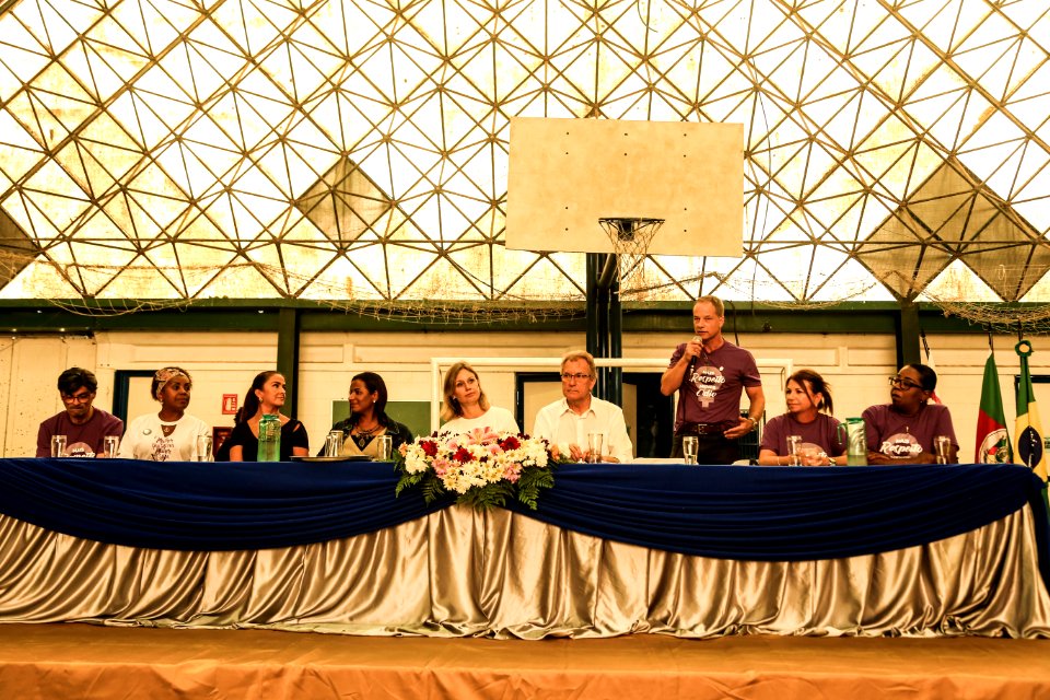 12.03.2019 - Prefeita Paula Mascarenhas participa da abertura oficial da Semana da Mulher - Foto: Gustavo Vara