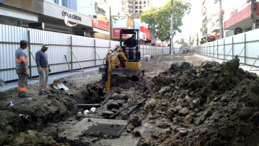 18.04.2018 - SEPLAG - Obras no Calçadão -  (1)