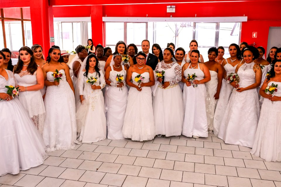 09.11.2018 Casamento Coletivo - Fotos Gustavo Mansur