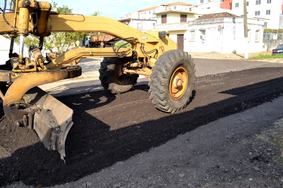 04.04.2019 -smop- Pavimentação  rua Francisco Simões- Foto Janine Tomberg  (123)