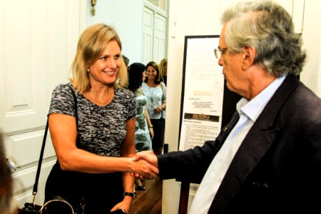 19.02.2019 - Prefeita Paula Mascarenhas participa da entrega do scanner planetário para digitalização do acervo da Bibliotheca Pública Pelotense - Foto: Gustavo Vara
