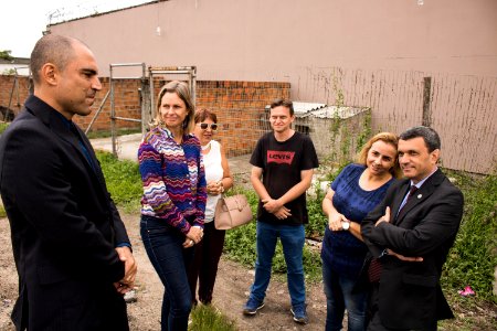 12.02.2019 - Prefeita Paula Mascarenhas recebe a visita  do superintendente da Susepe, Mario Santa Maria Junior, onde vistoriaram o Presídio Regional de Pelotas e a escola Franklin Olivé Leite - Foto: Gustavo Vara