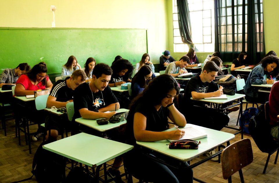 26.02.2019 - Expectativa dos alunos do Terceirão do Ensino Médio - Foto Michel Corvello