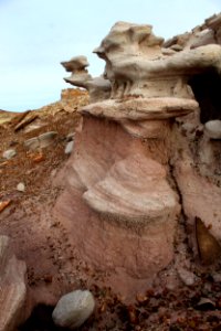 Blue Mesa Rock Formations