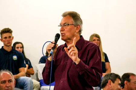 29.11.2018 - Gab Vice - Idemar Barz e Jair Seidel com Formandos da Emater em Canguçu - Foto Michel Corvello