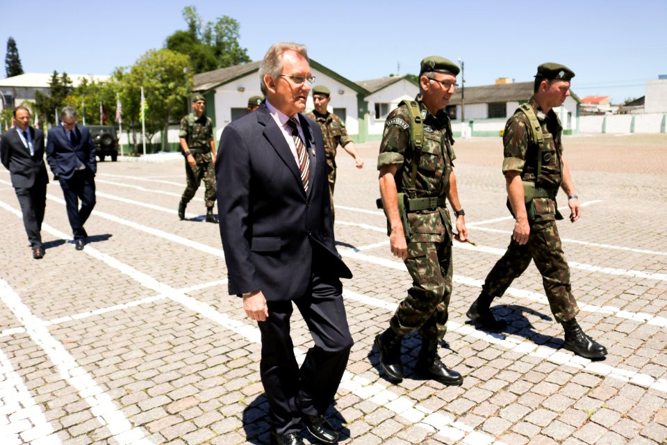 19.11.2018 - Vice Idemar na cerimônia do dia da Bandeira no 9º batalhão militar - FotoMichelCorvello