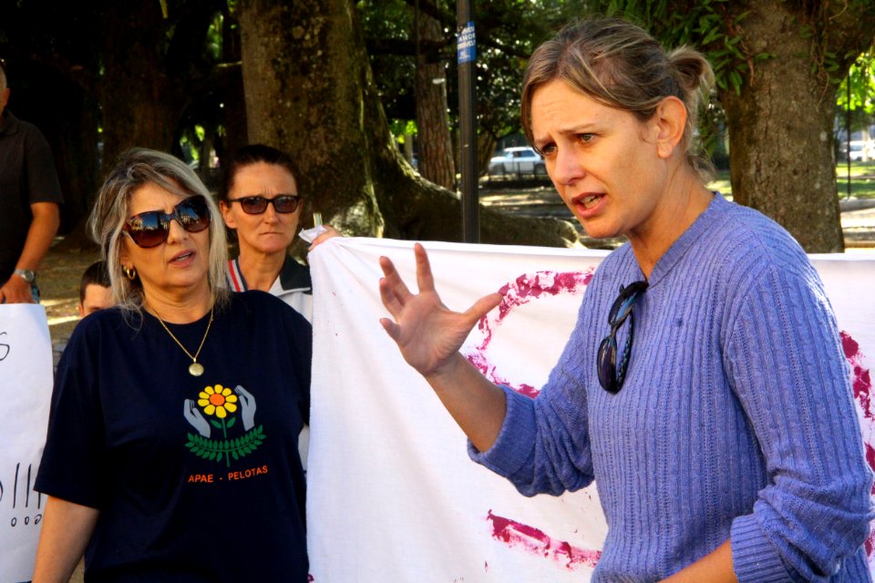 14.03.2018 - Gab Prefeita - Reunião com usuários da APAE - Foto Marcel Avila