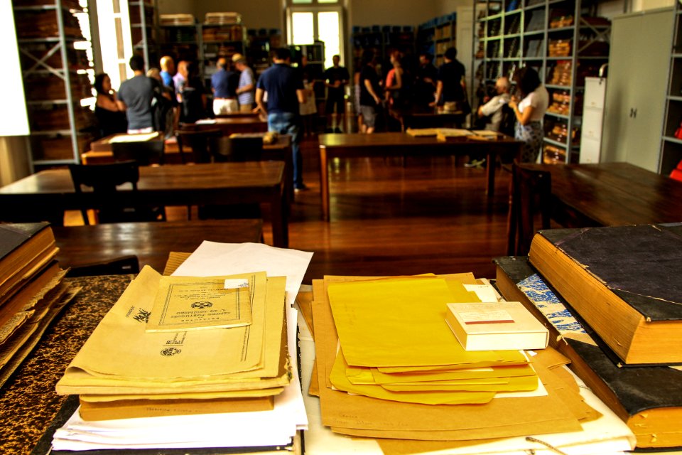 19.02.2019 - Prefeita Paula Mascarenhas participa da entrega do scanner planetário para digitalização do acervo da Bibliotheca Pública Pelotense - Foto: Gustavo Vara