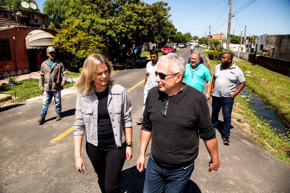 22.10.2018 - Prefeita Paula Mascarenhas realiza a caminhada de entrega da ruas 6 e 7 da Bom Jesus - Foto: Gustavo Vara