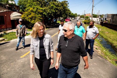 22.10.2018 - Prefeita Paula Mascarenhas realiza a caminhada de entrega da ruas 6 e 7 da Bom Jesus - Foto: Gustavo Vara