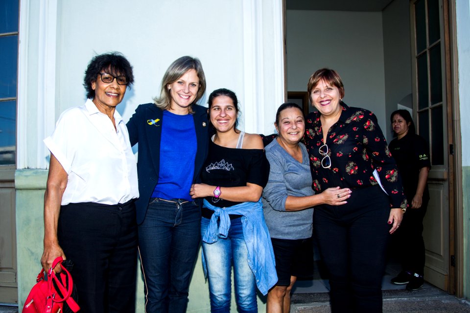 21.03.2019 - Prefeita Paula Mascarenhas e o vice Idemar Barz na inauguração do novo espaço de atendimento do Departamento de Assistência ao Usuário (DAU) e apresentação do modelo de transporte intermunicipal da SMS - Foto: Gustavo Vara