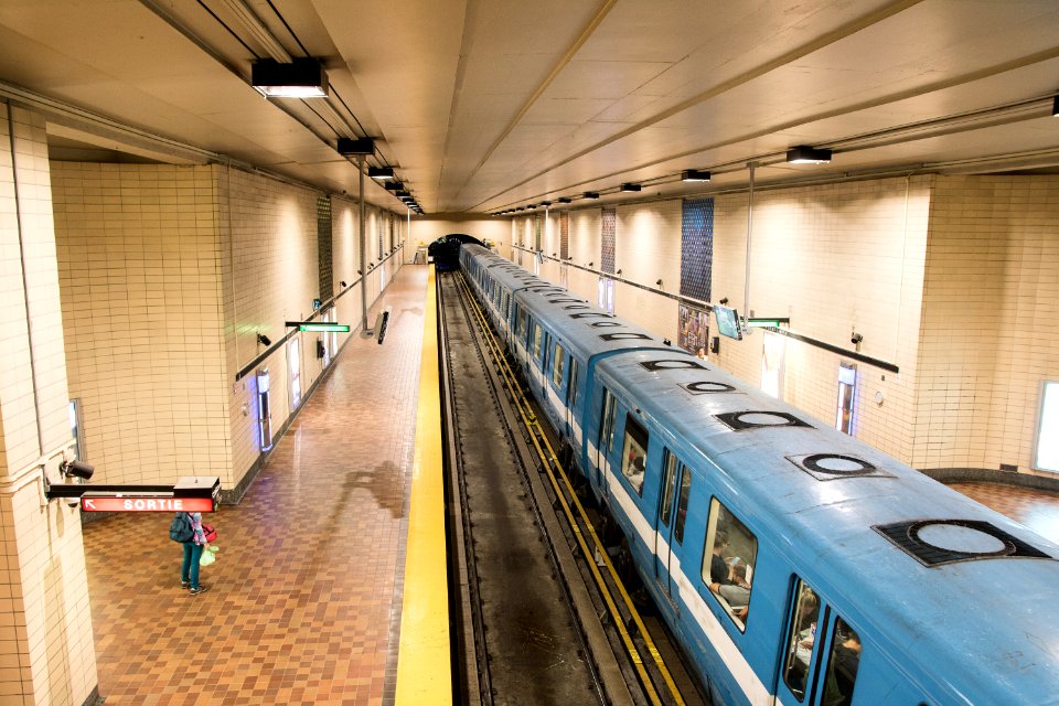 Public Transport in Montréal, Québec, Canada