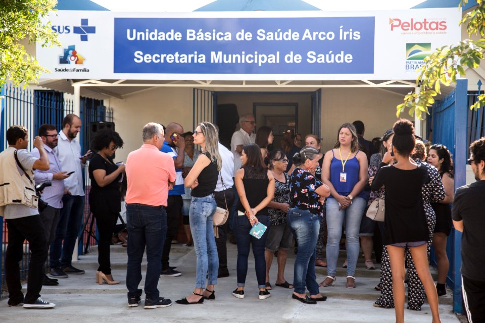 04.04.2019 - Prefeita Paula Mascarenhas e o vice Idemar Barz realizam a reinauguração da UBS Arco Íris, reformada pelo MOP - Foto: Gustavo Vara