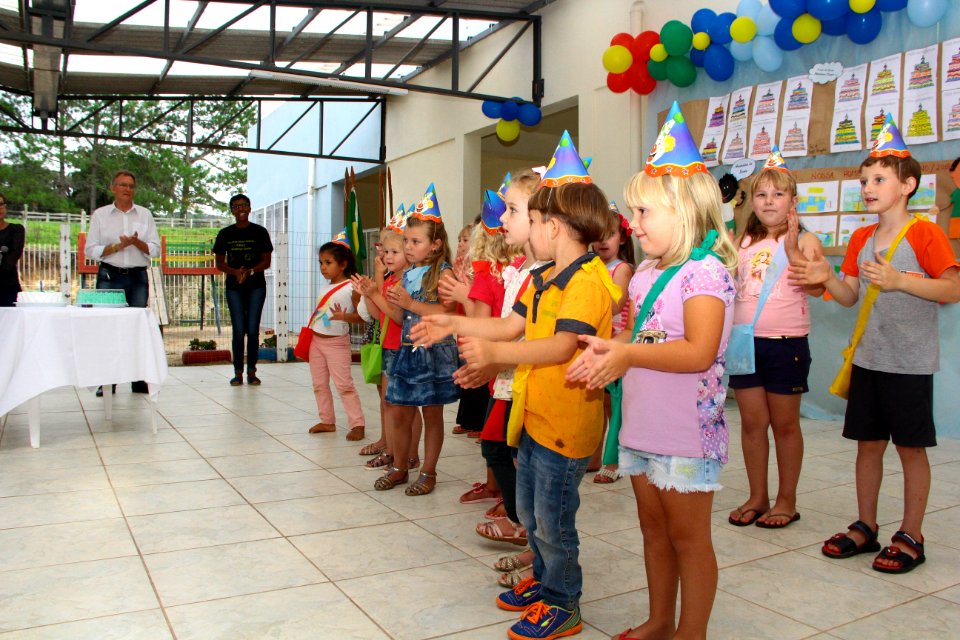 17.03.2018 - Gab Vice Prefeito - Aniversário 2 anos EMEF Waldemar Denzer - Foto Marcel Avila