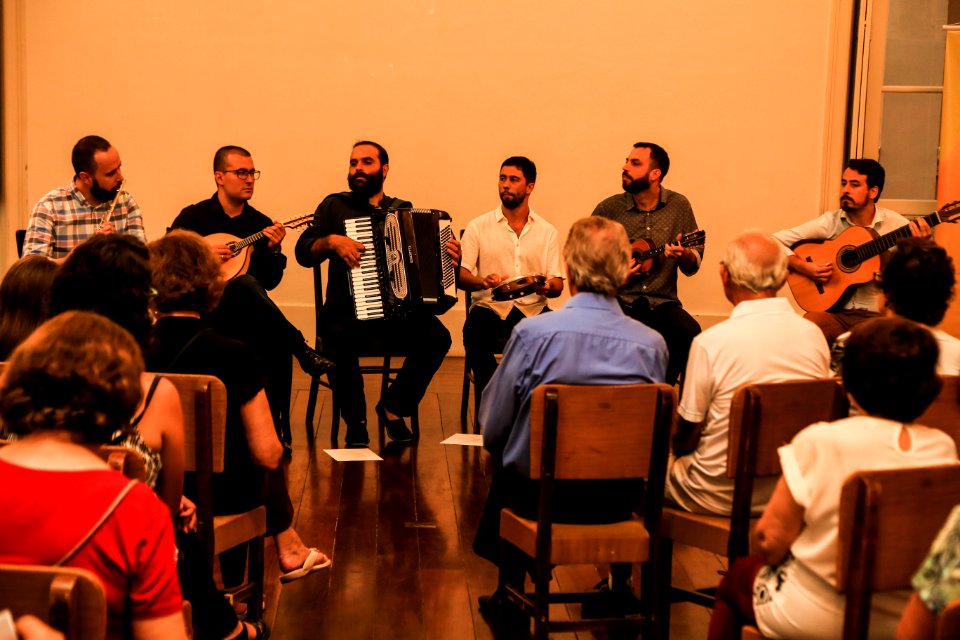 15.01.2019 - Prefeito em exercício Idemar Barz prestigia a apresentação Grupo de Choro - Festival na Comunidade. programação do Festival Internacional Sesc de Música - Foto: Gustavo Vara