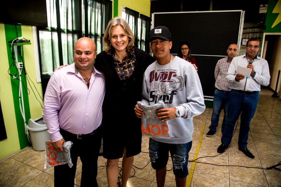 17.05.2019 - Prefeita Paula Mascarenhas participa do almoço de confraternização dos apenados do MOP com a presença de familiares - Foto: Gustavo Vara