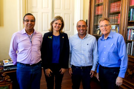21.03.2019 - Prefeita Paula Mascarenhas apresenta novo secretário de Serviços Urbanos Antônio Ozório - Foto Gustavo Vara