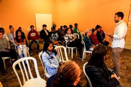 05.10.2018 - Start CRAS Navegantes - Foto: Gustavo Vara