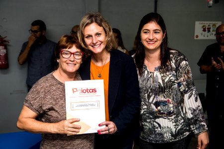 28.11.2018 - Prefeita Paula Mascarenhas realiza entrega da regularização fundiária do Loteamento Verona - Foto: Gustavo Vara