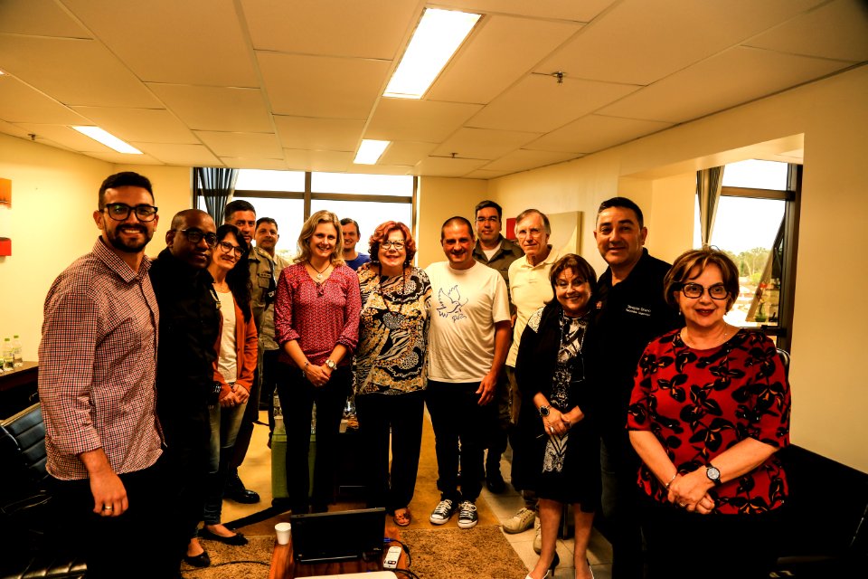 05.11.2018 - Prefeita Paula Mascarenhas  apresenta o Pacto Pelotas pela Paz na reunião do Fórum Regional de Execução Criminal - Foto: Gustavo Vara