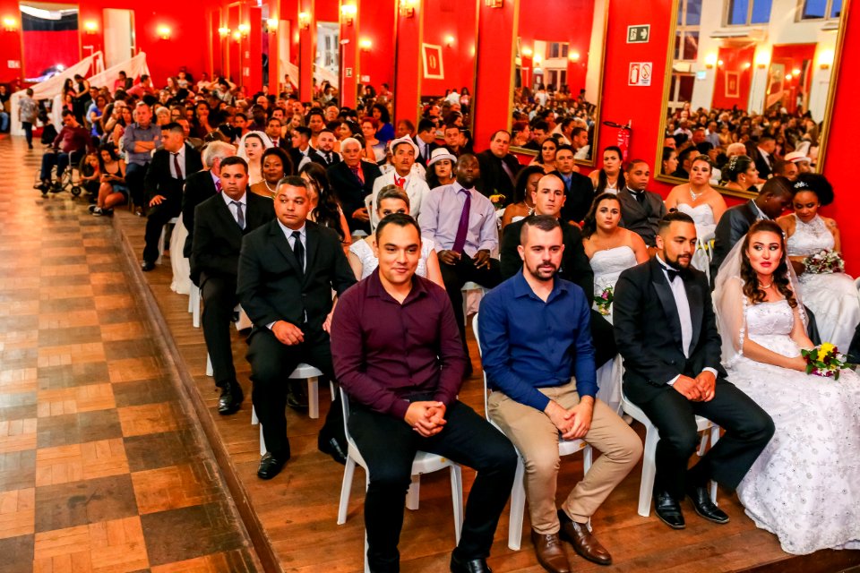 09.11.2018 Casamento Coletivo - Fotos Gustavo Mansur