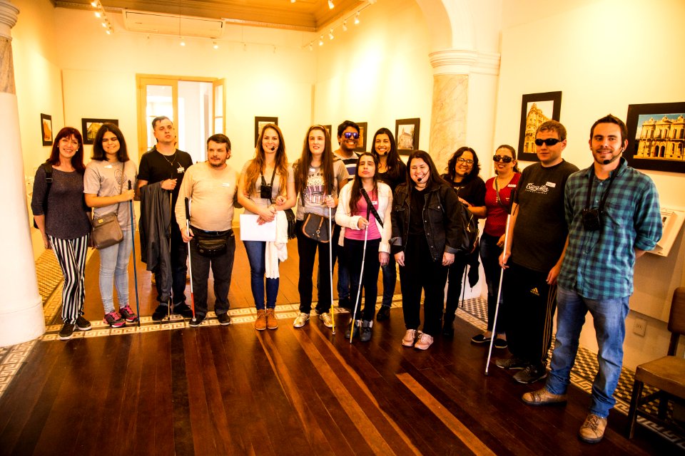 07.09.2018 - Encontro Olho de Sogra - visita à exposição Pelotas na Ponta dos Dedos - Foto: Gustavo Vara