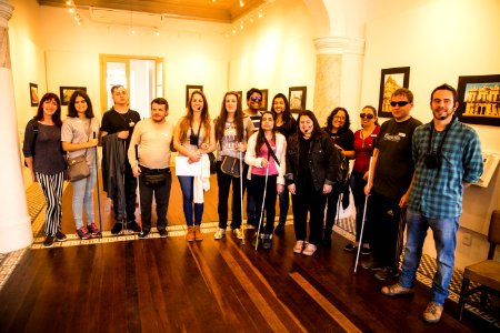 07.09.2018 - Encontro Olho de Sogra - visita à exposição Pelotas na Ponta dos Dedos - Foto: Gustavo Vara
