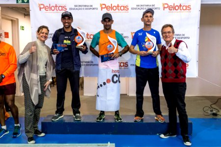 01.07.2018 Entrega da premiação da Corrida Cidade de Pelotas - Fotos Gustavo Mansur