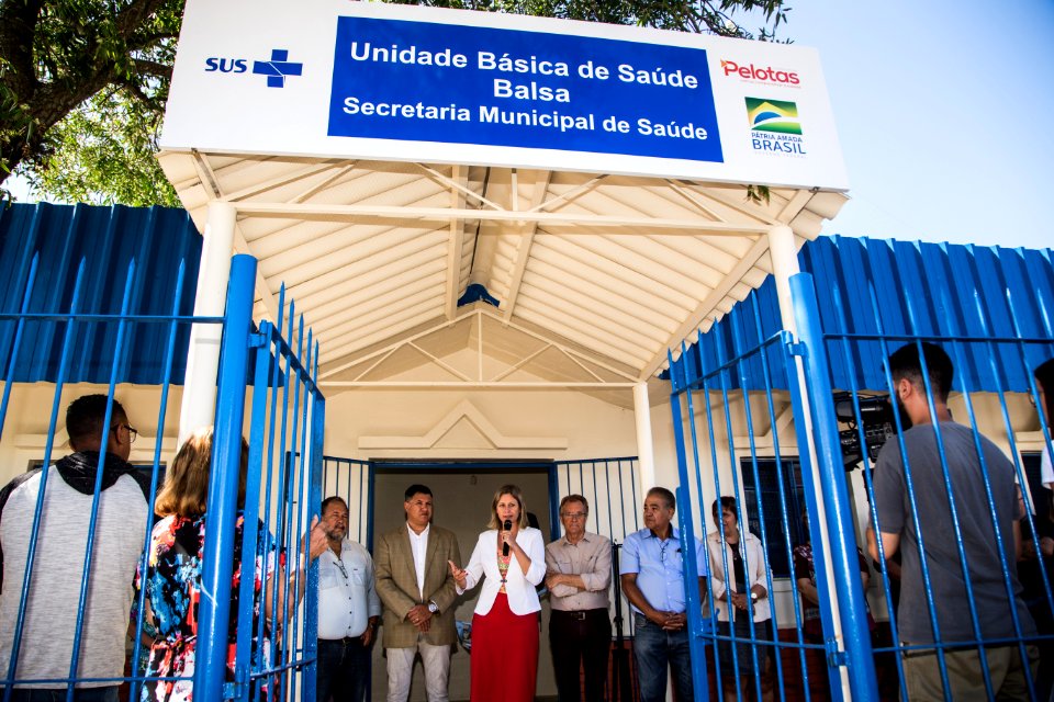 05.02.2019 - Entrega da UBS Balsa,  reformada com mão de obra prisional - Foto: Gustavo Vara